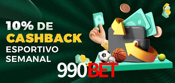 10% de bônus de cashback na 990Bet